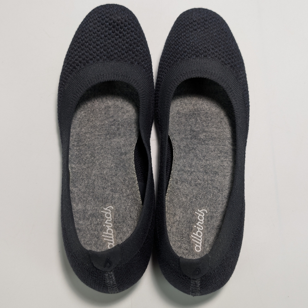 Allbirds Tree Breezers Slip On Ballet Flats - Navy - Picture 9 of 9
